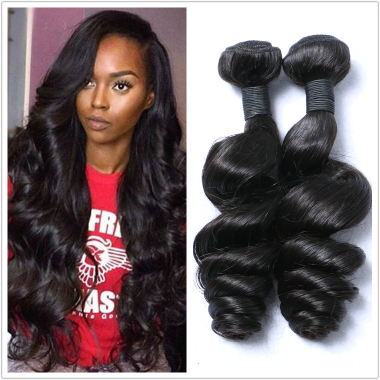 Wholesale 100% Natural Human Hair Price List Loose Wave Unprocessed Raw Indian Temple Hair YL162